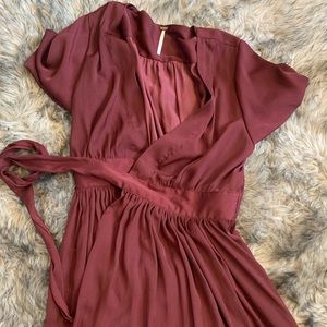 Free people wrap dress